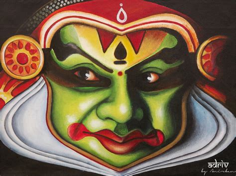 Kathakali Painting At PaintingValley Explore Collection Of