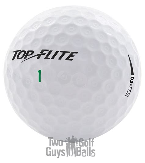 Top Flite D2+ Feel Used Golf Balls | Used Top Flite Golf Balls | Two Guys with Golf Balls