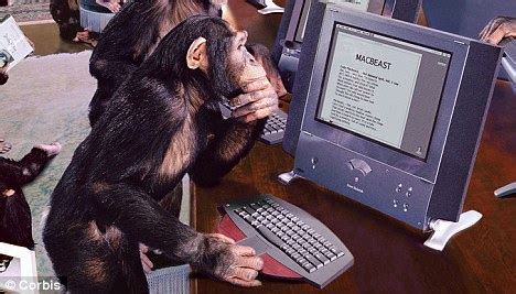 Animals using computers - Skittle Monkeys