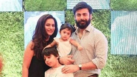 fawad khans daughter   cutiepie    family photo