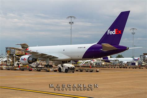 N798fd Fedex Express Boeing 757 222sf Memphis International