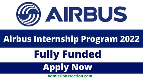 Airbus Internship Program 2022 Application Process Details