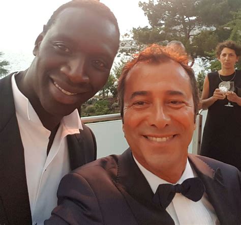 Photo Omar Sy et Bernard Montiel au 68ème gala de la Croix Rouge