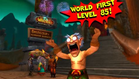 World First Level 85 In Wow Cataclysm Classic By Lmgd1 In 3 Hours