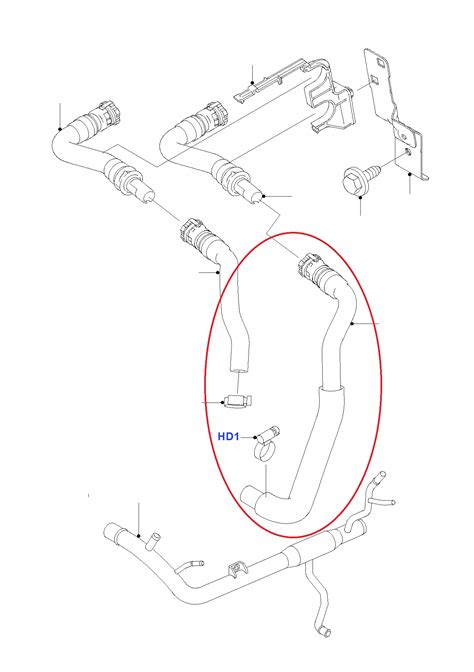 Heater Hose Long Genuine Ford Focus On Performance