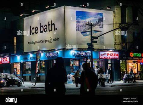 billboard   chelsea neighborhood   york promotes airbnb