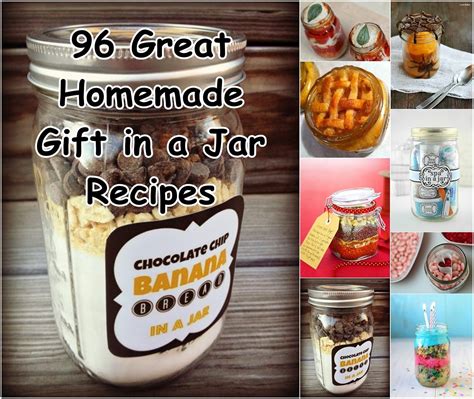 Homemade Gifts In A Jar Thumb - Homemade Creations