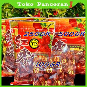 Promo Angco Ang Co Hongzao Hong Zao Red Dates Kurma Merah Grade Super