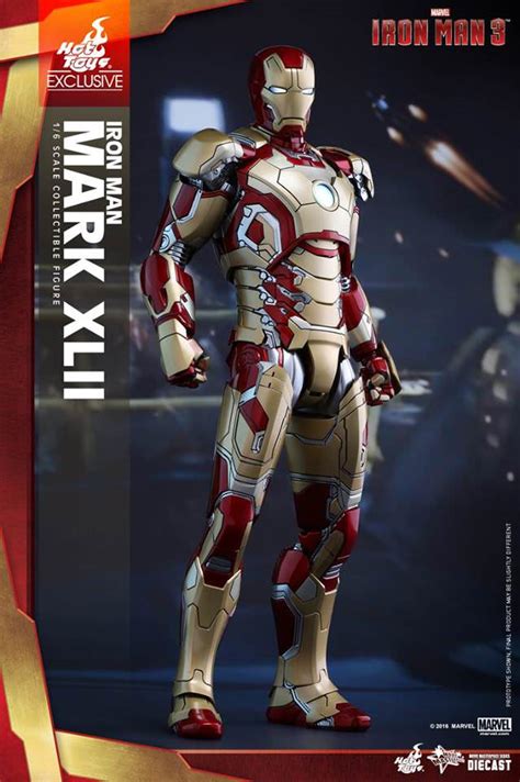 Hot Toys MMS 340 D14 Iron Man 3 Mark XLII Hot Toys Complete Checklist