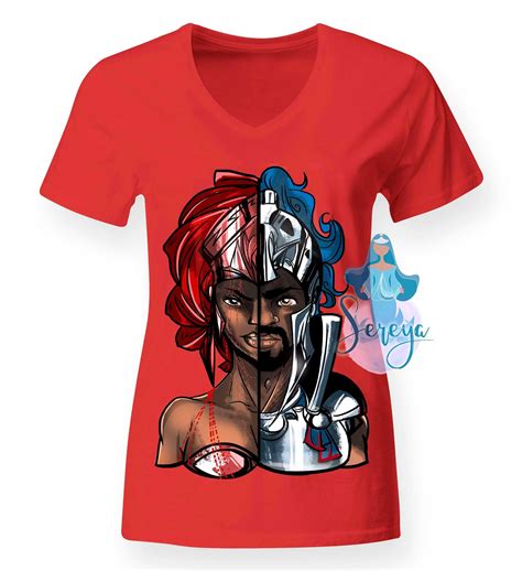 Comprar Camiseta Colorida Coroa De Ians E Ogum Sereya Camisetas De