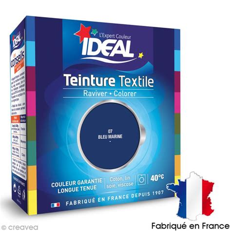 Teinture Tissu Id Al Liquide Bleu Marine Maxi Teinture Coton Creavea