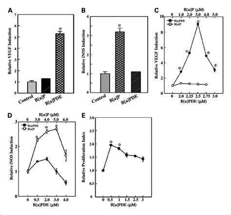 B A PDE And B A P Induced VEGF And INOS Expression In Mouse Cl 41