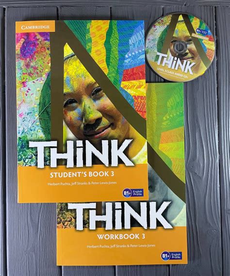 Think 3 Student's Book and Work Book /учебник + рабочая тетрадь+ CD ...