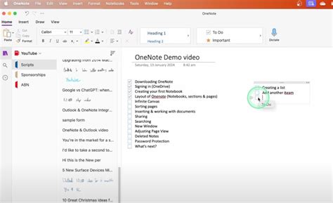 OneNote 2024 Mac Guide Easy Note Taking Tips