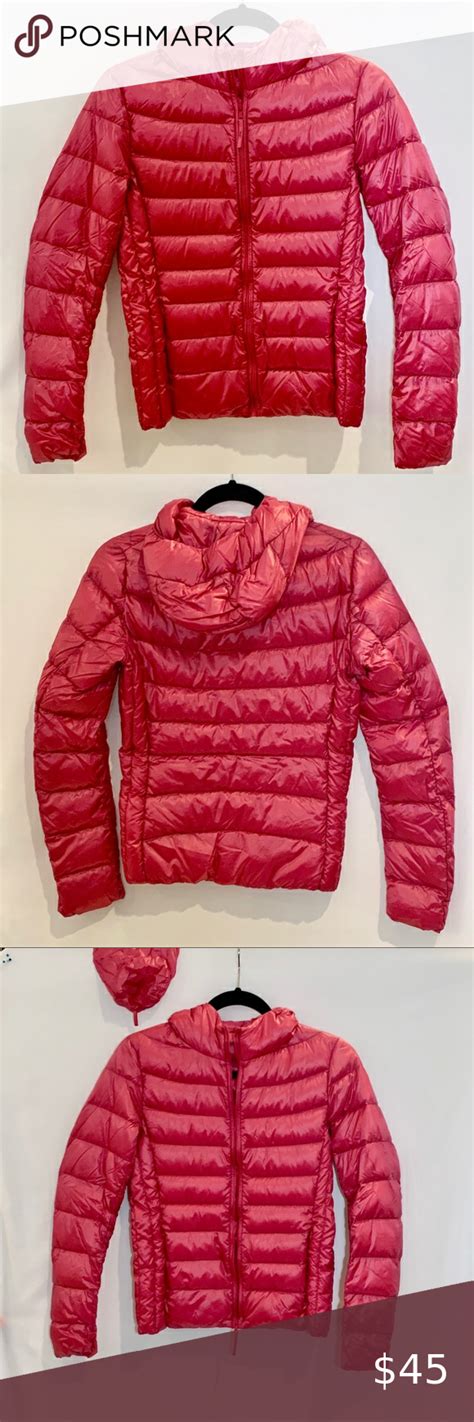 Uniqlo Hot Pink Ultra Light Down Jacket Xs Down Jacket Uniqlo