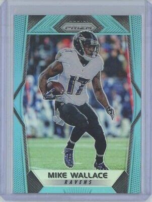 Mike Wallace Panini Prizm Light Blue Ravens Ebay