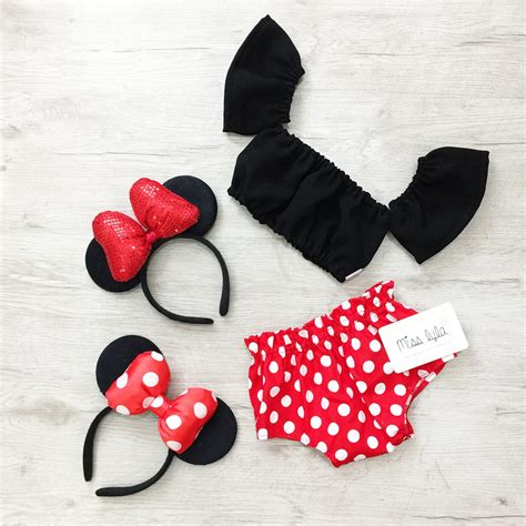 Mickey Mouse Baby Costume Mickey Mouse Girls Outfit Sets - Etsy