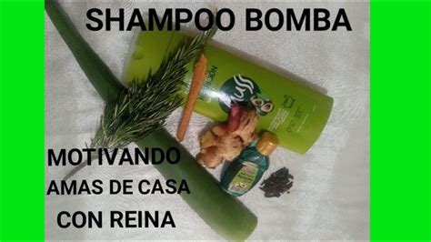 Shampoo Bomba Para El Crecimiento Y Fortalecimiento Del Cabello Youtube