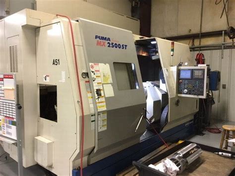 Doosan Fanuc 18iTB CNC Control 5000 RPM Doosan Model Puma MX2500ST