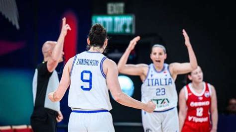 LIVE Italia E Zandalasini Troppo Avanti Per Israele EuroBasket