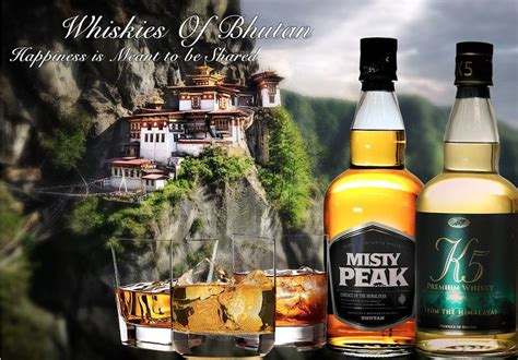 Misty Peak Whiskey Bhutan