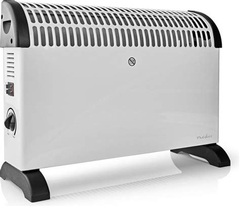 Nedis HTCO10FWT Convectorkachel Thermostaat 3 Standen 2000 W Wit Bol