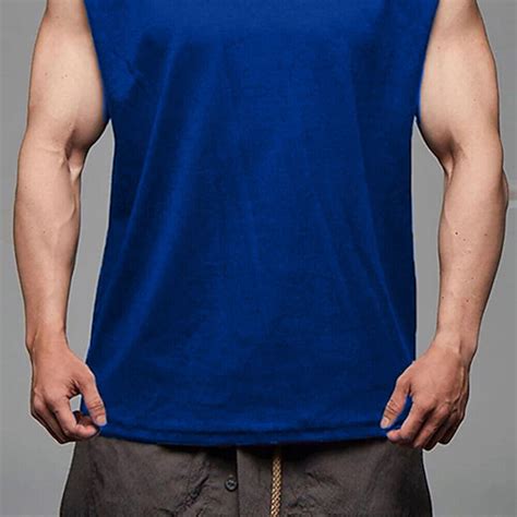 Herren T Shirt Tank Top Bodybuilding Workout Weste Ärmellos Muskelshirt