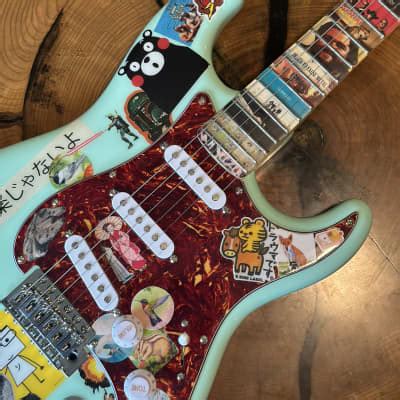 The Weezer Guitar By Gepettos Guild Seafoam Green Rivers Reverb