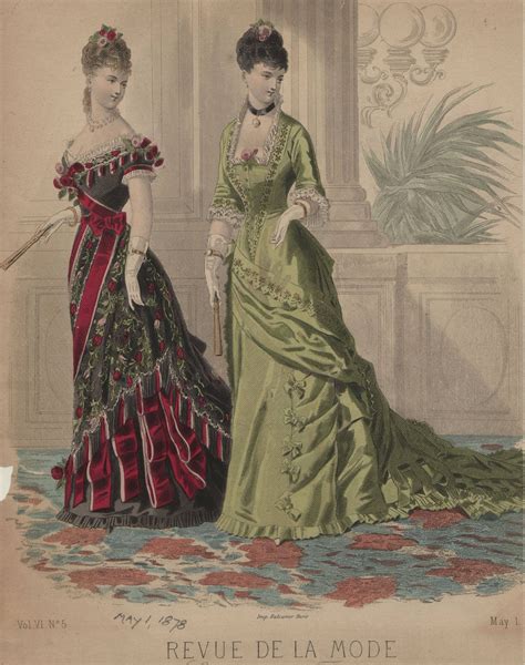 Revue De La Mode 1878 Victorian Era Fashion Victorian Fashion