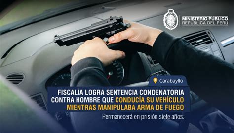 Fiscalía logra sentencia condenatoria contra hombre que conducía su