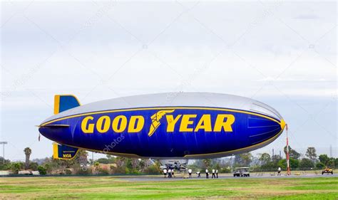 The Goodyear Blimp – Stock Editorial Photo © wolterke #50622599