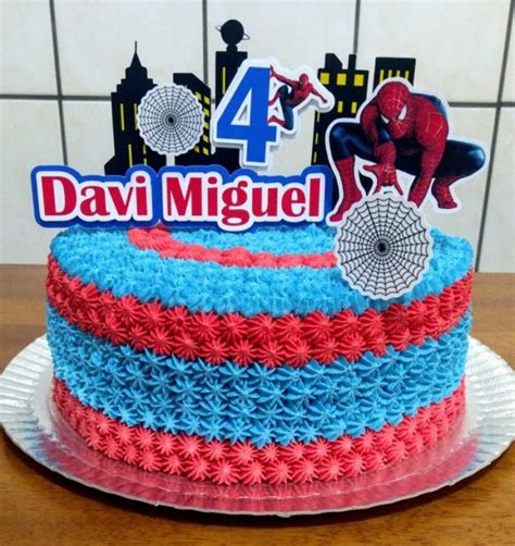 Bolo do homem aranha: receita e como decorar a festa