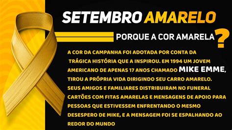 SETEMBRO AMARELO 01 09 2023 YouTube