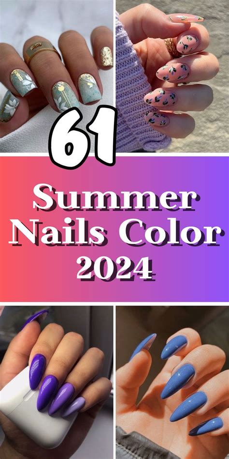 Elevate Your Style With The Latest Designs In Summer Nails Colors For