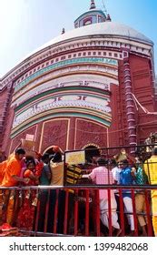 1 Jostling Crowd To Get Into A Hindu Temple Images, Stock Photos ...