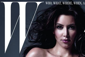 Kim Kardashian W Magazine And The Naked Truth About The Magazine Industry World Breaking News