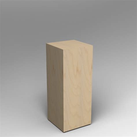 Birch Plywood Plinth 100 X 40 Pedestal Display Artplinths London