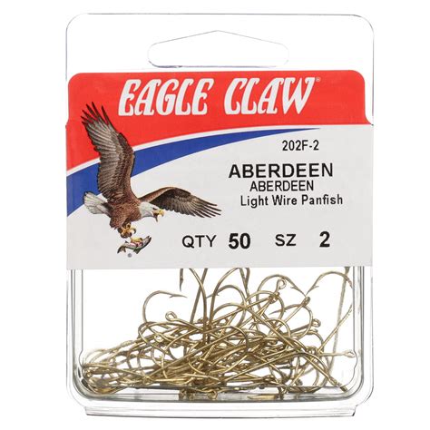 Eagle Claw Fh Aberdeen Hook Gold Size Walmart