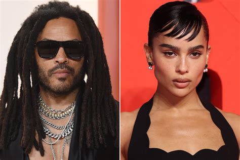 Lenny Kravitz Says He 'Would Love to Work with' Daughter Zoë on a Film ...