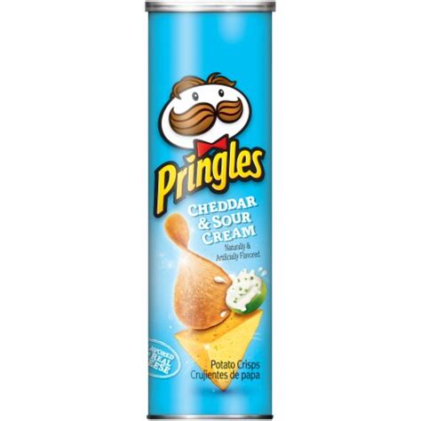 Pringles Cheddar And Sour Cream Potato Crisps 596 Oz Food 4 Less