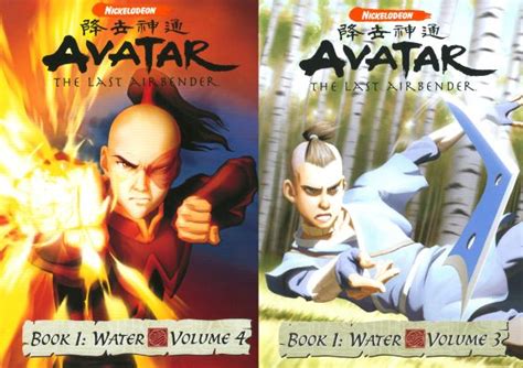 Customer Reviews Avatar The Last Airbender Book 1 Water Vols 3 4