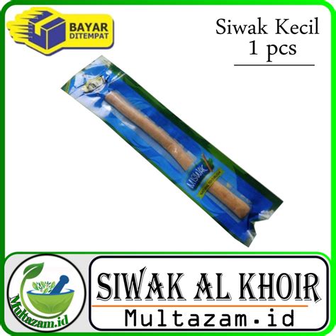 Cod Kayu Siwak Miswak Al Khair Siwak Arab Miswak Original