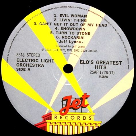 Elo S Greatest Hits Electric Light Orchestra