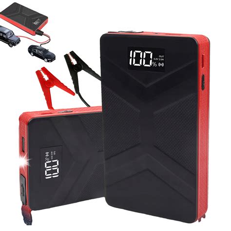 Mocny Booster Jump Starter Rozruch Powerbank Do Samochodu Zestaw