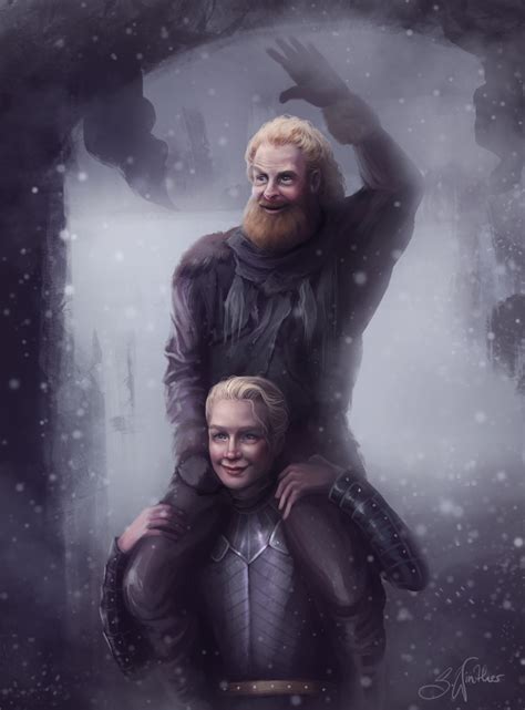 Brienne and Tormund by SandraWinther on DeviantArt