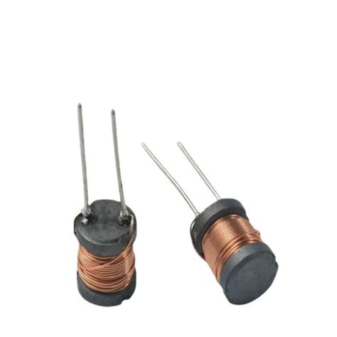 Radial Leaded Inductor Dip Ferrite Low Pass Filter V I Shaped Choke