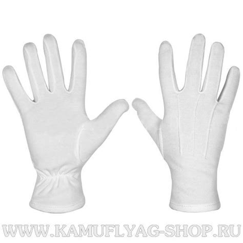 Перчатки парадные белые | Gloves