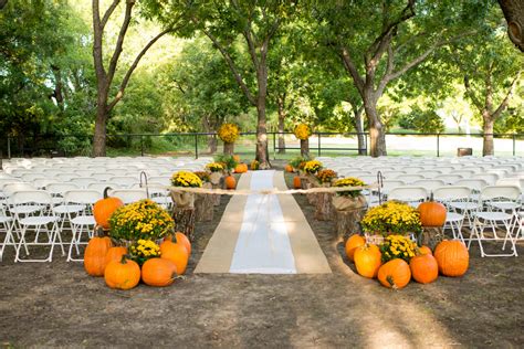 Outdoor Fall Wedding - Rustic Wedding Chic