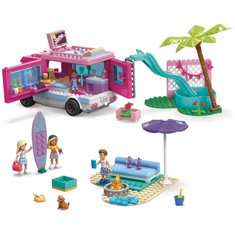 Jul Mega Construx Barbie Dream Camper Adventure Set Cs