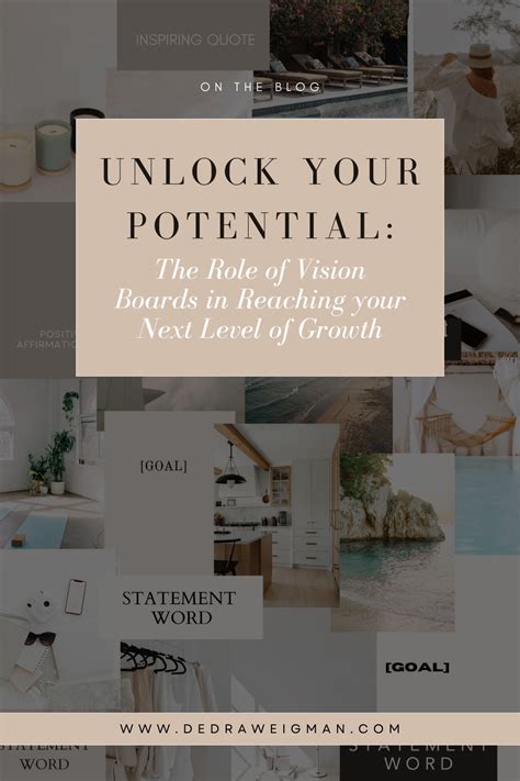 Unlock Your Potential: The Role of Vision Boards in Reaching your Next ...